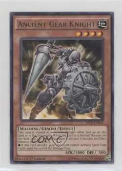 Ancient Gear Knight 1st Ed. YuGiOh Battle Pack 3: Monster League #BP03-EN033 - Image 1