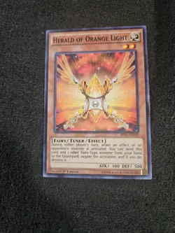 Yugioh Herald of Orange Light - BP03-EN050 - Common - 1st Edition - NM - Image 1