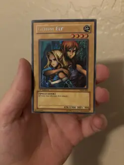 Yugioh Gemini Elf LON-000 Reverse Secret Rare Misprint 1st Ed - Image 1