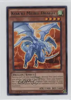 Koa'ki Meiru Drago 1st Ed. YuGiOh Battle Pack 3: Monster League #BP03-EN057 - Image 1