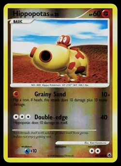 Pokemon Card - Hippopotas Majestic Dawn 66/100 Reverse Holo - Image 1