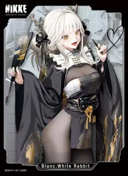 Goddess of Victory: Nikke Blanc First Rabitt Card Sleeve Protector - Image 1