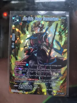 Dragon Ball Super Card Game - BT7-129 ISR - Son Goku, Saiyan Transcendence Mint - Image 1