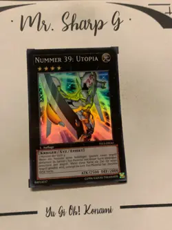 NUMMER 39: UTOPIA - 1. AUFLAGE YS13-DE041 DEUTSC Yu-Gi-Oh! CARD SUPER RARE HOLO - Image 3