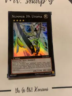 NUMMER 39: UTOPIA - 1. AUFLAGE YS13-DE041 DEUTSC Yu-Gi-Oh! CARD SUPER RARE HOLO - Image 4