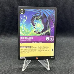 Chernabog 50/204 Disney Lorcana Archazia's Island Regular Rare Card NM Non Foil - Image 1