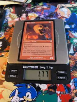 Ruby Leech 🇬🇧 Nm Invasion Magic the Gathering Mtg Card Rare 2000 Og Red - Image 2