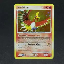 MAJOR HOLO BLEED Ho-Oh 10/132 Secret Wonders 4 SWIRLS 2007 Pokemon Vintage Card - Image 1