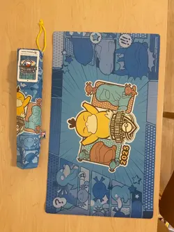 POKEMON 2025 NAIC International Championships Psyduck Playmat New Exclusive - Image 1