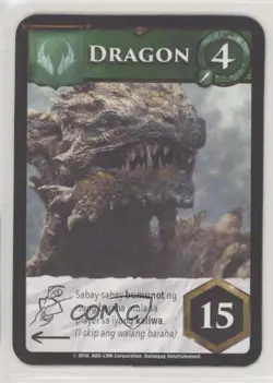 2018 Bagani The Card Game Dragons (Green) #DRAG - Image 1