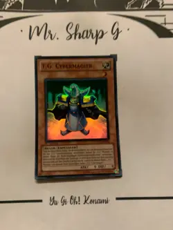 T.G. CYBERMAGIER - 1. AUFLAGE EXVC-DE016 DEUTSCH Yu-Gi-Oh! CARD SUPER RARE HOLO - Image 2