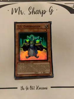 T.G. CYBERMAGIER - 1. AUFLAGE EXVC-DE016 DEUTSCH Yu-Gi-Oh! CARD SUPER RARE HOLO - Image 3