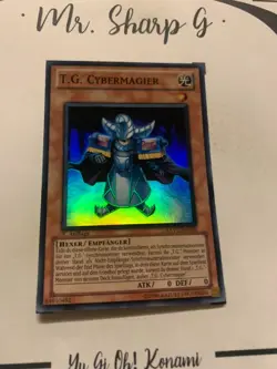 T.G. CYBERMAGIER - 1. AUFLAGE EXVC-DE016 DEUTSCH Yu-Gi-Oh! CARD SUPER RARE HOLO - Image 4