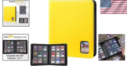 Card Binder Holds 324 Toploaders with 9 Pockets Dust Resistant Storage - Image 2