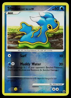 Pokemon Card - Shellos Majestic Dawn 73/100 Reverse Holo - Image 1
