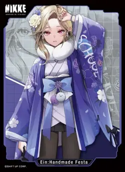 Goddess of Victory: Nikke Ein: Handmade Festa Card Sleeve Protector - Image 1