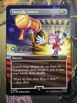 Open The Armory 2089 - MTG Sonic The Hedgehog Secret Lair - Image 1