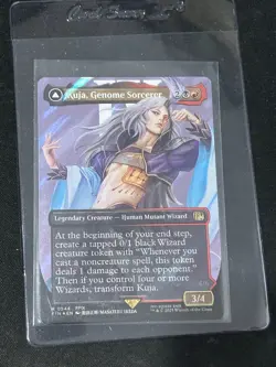 Kuja, Genome SURGE FOIL Sorcerer Final Fantasy MTG NM Borderless #0544 English - Image 1