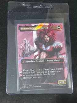 Kuja, Genome SURGE FOIL Sorcerer Final Fantasy MTG NM Borderless #0544 English - Image 2
