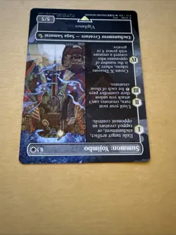 Summon: Yojimbo - Borderless R MTG Commander: Final Fantasy M/NM 0196 FIC FFX - Image 3