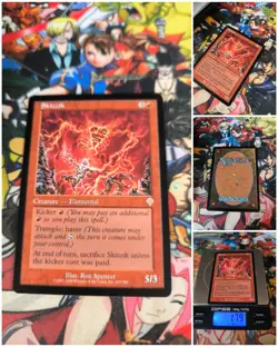 Mtg Skizzik 🇬🇧 🟨 Nm Invasion Magic the Gathering Rare 2000 Red Og Card - Image 1