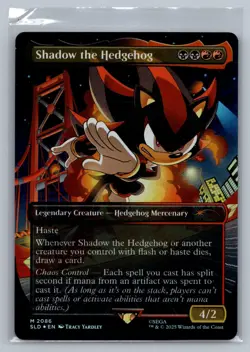 Shadow The Hedgehog 2086 - MTG Sonic The Hedgehog Secret Lair - Image 1