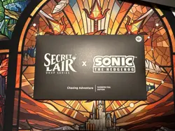 MTG X Sonic The Hedgehog Chasing Adventure Foil Edition Secret LAIR . Ships Fast - Image 1