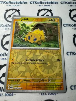 Joltik Reverse Holo Scarlet & Violet White Flare #033/086 Pokemon - Image 1