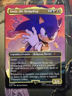 Sonic The Hedgehog 2087 - MTG Sonic The Hedgehog Secret Lair - Image 1