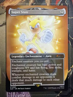 Super State 2081 - MTG Sonic The Hedgehog Secret Lair - Image 1