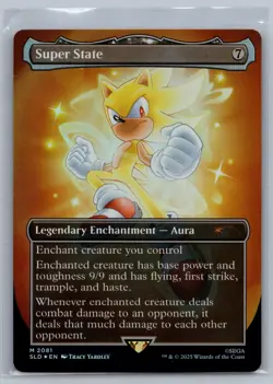 Super State FOIL 2081 - MTG Sonic The Hedgehog Secret Lair - Image 1