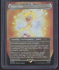 Super State FOIL 2081 - MTG Sonic The Hedgehog Secret Lair - Image 1