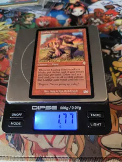 MTG Loafing Giant Invasion 🇬🇧 Nm Magic the Gathering Card Karte 2000 Og Red - Image 2