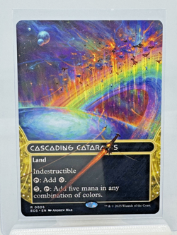 Cascading Cataracts [Borderless] - MTG: Edge of Eternities Stellar Sights #5 - Image 1