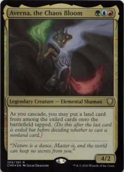 Averna, the Chaos Bloom - FOIL - R Commander Legends 269 - MTG - Image 1