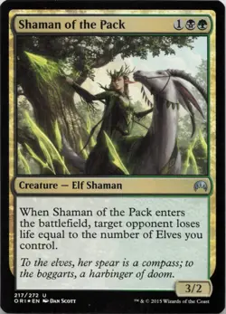 Shaman of the Pack - FOIL - U Magic Origins 217 - MTG - Image 1