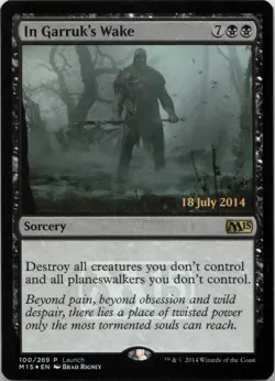 In Garruk's Wake - FOIL - P Launch Party & Release Event Promos 100 - MTG - Image 1