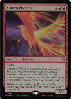 Aurora Phoenix - FOIL - R Commander Legends 161 - MTG - Image 1