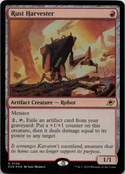 Rust Harvester - FOIL - R Promo Pack: Edge of Eternities 159 - MTG - Image 1