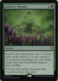 Jaheira's Respite - FOIL - R Prerelease Cards 238 - MTG - Image 1