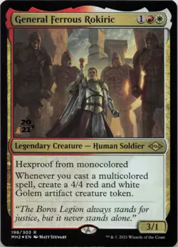 General Ferrous Rokiric - FOIL - R Modern Horizons 2 198 - MTG - Image 1