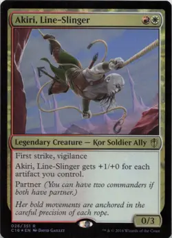 Akiri, Line-Slinger - FOIL - R Commander 2016 26 - MTG - Image 1
