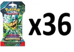 36x Pokemon Twilight Masquerade Sleeved Booster Packs Booster Box Equivalent - Image 1