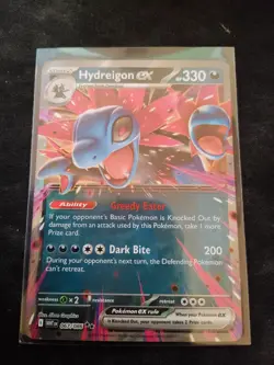 Hydreigon ex 067/086 Black Bolt & White Flare Double Rare Holo Pokemon TCG NM/M - Image 1