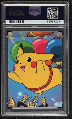 Arbok Topps Pokemon TV Animation Edition Series 2 Puzzle Back Stickers PSA 10 - Image 2