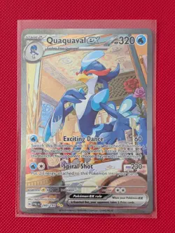 Quaquaval EX 260/193 Paldea Evolved Special Illustration Rare Near Mint Pokemon - Image 1