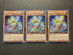 3x Abyssrhine, The Atlantean Spirit | ROTA-EN017 | Secret Rares | NM | YuGiOh! - Image 1