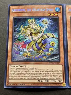 3x Abyssrhine, The Atlantean Spirit | ROTA-EN017 | Secret Rares | NM | YuGiOh! - Image 3