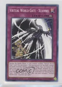 Virtual World Gate - Xuanwu 1st Ed. YuGiOh Blazing Vortex #BLVO-EN075 - Image 1
