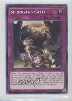 Springans Call! 1st Ed. YuGiOh Blazing Vortex #BLVO-EN068 - Image 1